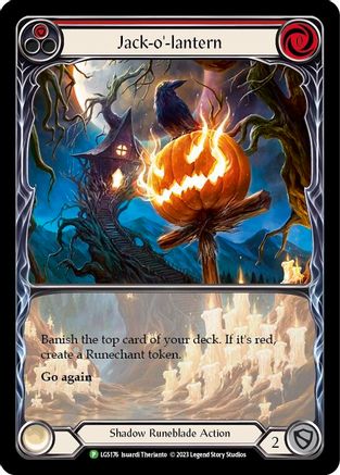 Jack-o'-lantern (Red) - LGS176 (LGS176) [Flesh and Blood: Promo Cards] - Deck Out Gaming