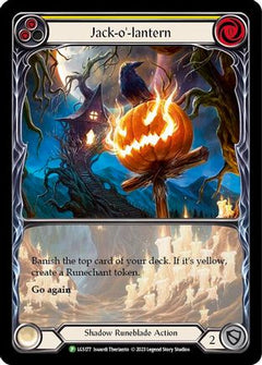 Jack-o'-lantern (Yellow) - LGS177 (LGS177) [Flesh and Blood: Promo Cards] - Deck Out Gaming