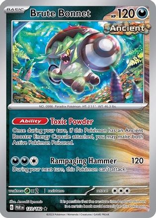 Brute Bonnet (Cosmos Holo) (123) [SV: Scarlet & Violet Promo Cards] Holofoil - Deck Out Gaming