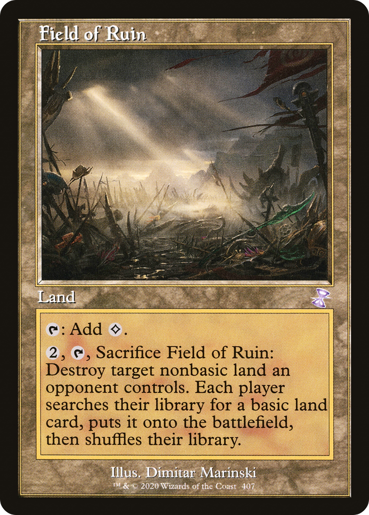 Field of Ruin (407) [Time Spiral: Remastered] - Deck Out Gaming