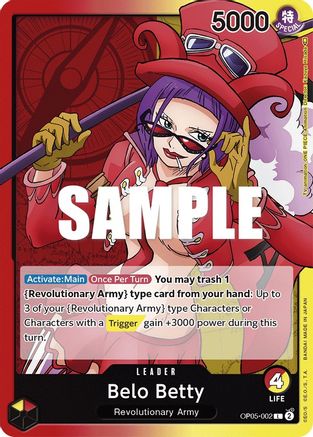Belo Betty (002) (OP05-002) [Awakening of the New Era] - Deck Out Gaming