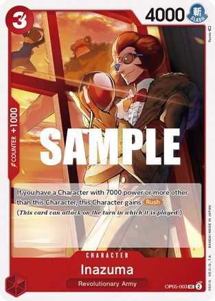 Inazuma (OP05-003) [Awakening of the New Era] - Deck Out Gaming