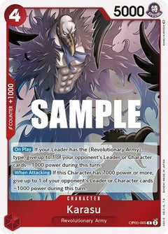 Karasu (OP05-005) [Awakening of the New Era] Foil - Deck Out Gaming