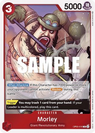Morley (OP05-016) [Awakening of the New Era] Foil - Deck Out Gaming