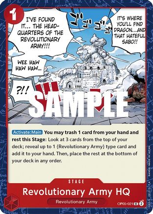 Revolutionary Army HQ (OP05-021) [Awakening of the New Era] - Deck Out Gaming
