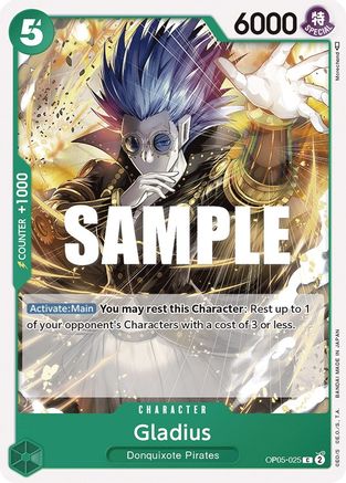 Gladius (OP05-025) [Awakening of the New Era] - Deck Out Gaming