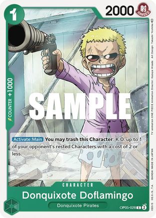 Donquixote Doflamingo (028) (OP05-028) [Awakening of the New Era] - Deck Out Gaming