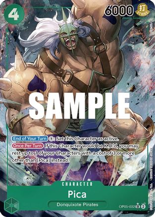 Pica (Alternate Art) (OP05-032) [Awakening of the New Era] Foil - Deck Out Gaming