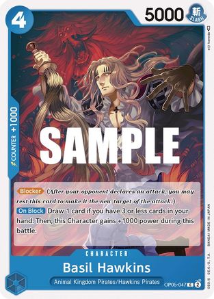 Basil Hawkins (OP05-047) [Awakening of the New Era] - Deck Out Gaming