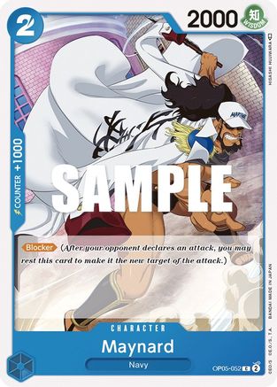 Maynard (OP05-052) [Awakening of the New Era] - Deck Out Gaming