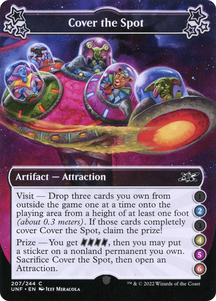 Cover the Spot (2-4-5-6) (207) [Unfinity] foil - Deck Out Gaming