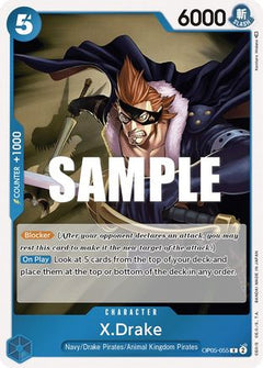 X.Drake (OP05-055) [Awakening of the New Era] Foil - Deck Out Gaming