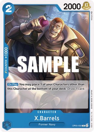 X.Barrels (OP05-056) [Awakening of the New Era] - Deck Out Gaming