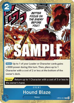 Hound Blaze (OP05-057) [Awakening of the New Era] Foil - Deck Out Gaming