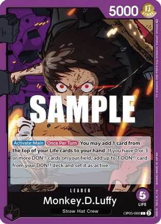 Monkey.D.Luffy (060) (OP05-060) [Awakening of the New Era] - Deck Out Gaming