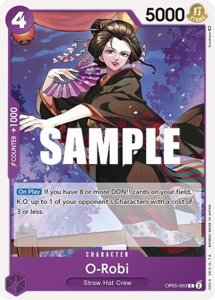 O-Robi (OP05-063) [Awakening of the New Era] - Deck Out Gaming