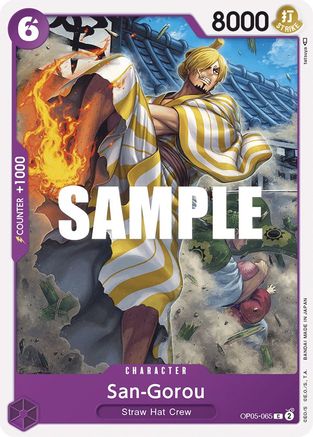 San-Gorou (OP05-065) [Awakening of the New Era] - Deck Out Gaming