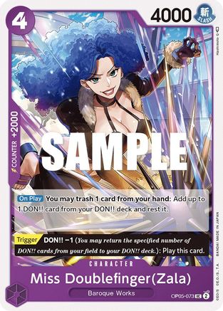 Miss Doublefinger(Zala) (OP05-073) [Awakening of the New Era] - Deck Out Gaming