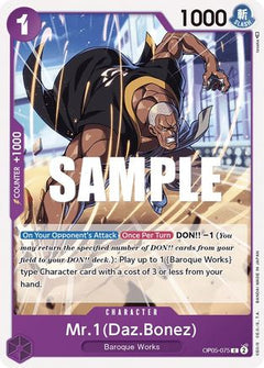 Mr.1 (Daz.Bonez) (OP05-075) [Awakening of the New Era] - Deck Out Gaming