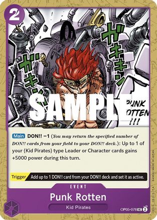Punk Rotten (OP05-078) [Awakening of the New Era] - Deck Out Gaming