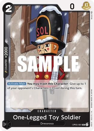 One-Legged Toy Soldier (OP05-081) [Awakening of the New Era] - Deck Out Gaming