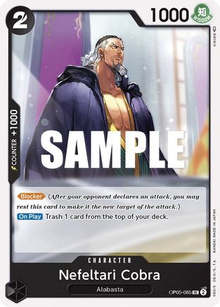 Nefeltari Cobra (OP05-085) [Awakening of the New Era] - Deck Out Gaming
