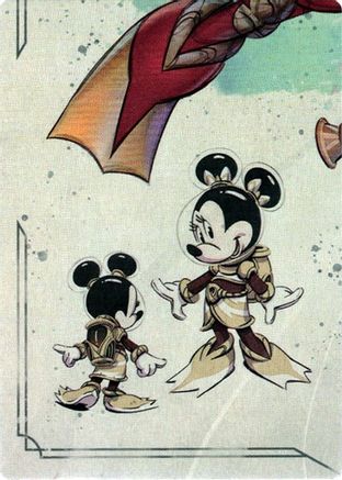Minnie Mouse - Wide-Eyed Diver Puzzle Insert (Bottom Left)  [Rise of the Floodborn]