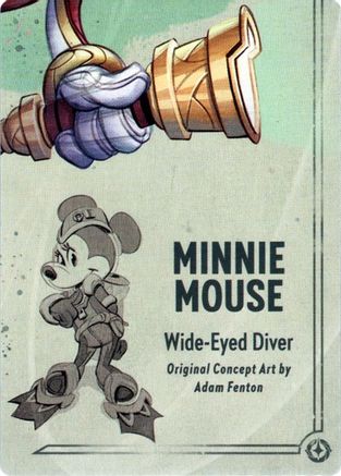 Minnie Mouse - Wide-Eyed Diver Puzzle Insert (Bottom Right)  [Rise of the Floodborn]