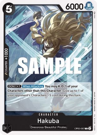 Hakuba (OP05-087) [Awakening of the New Era] - Deck Out Gaming