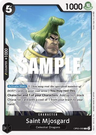 Saint Mjosgard (OP05-089) [Awakening of the New Era] - Deck Out Gaming