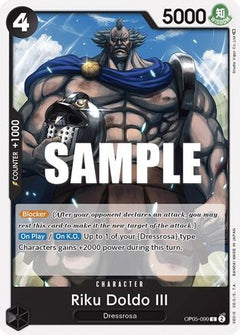 Riku Doldo III (OP05-090) [Awakening of the New Era] - Deck Out Gaming