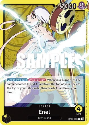 Enel (098) (OP05-098) [Awakening of the New Era] - Deck Out Gaming