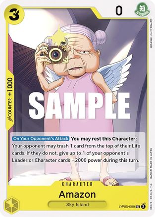 Amazon (OP05-099) [Awakening of the New Era] - Deck Out Gaming