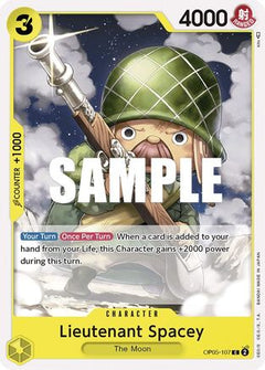 Lieutenant Spacey (OP05-107) [Awakening of the New Era] - Deck Out Gaming