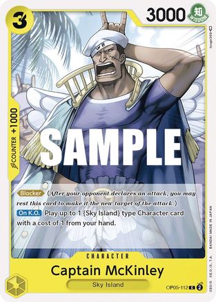 Captain McKinley (OP05-112) [Awakening of the New Era] - Deck Out Gaming