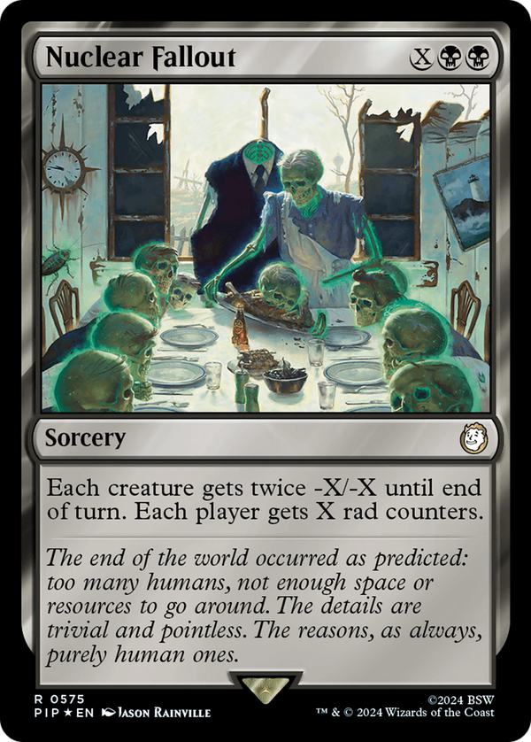 Nuclear Fallout (Surge Foil) (575) [Fallout] foil - Deck Out Gaming