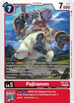 Pajiramon (EX5-011) [Animal Colosseum] - Deck Out Gaming