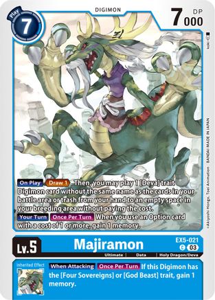 Majiramon (EX5-021) [Animal Colosseum] - Deck Out Gaming