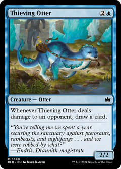 Thieving Otter (390) [Bloomburrow] foil - Deck Out Gaming