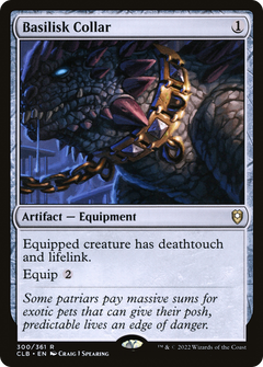 Basilisk Collar (300) [Commander Legends: Battle for Baldur's Gate] foil - Deck Out Gaming