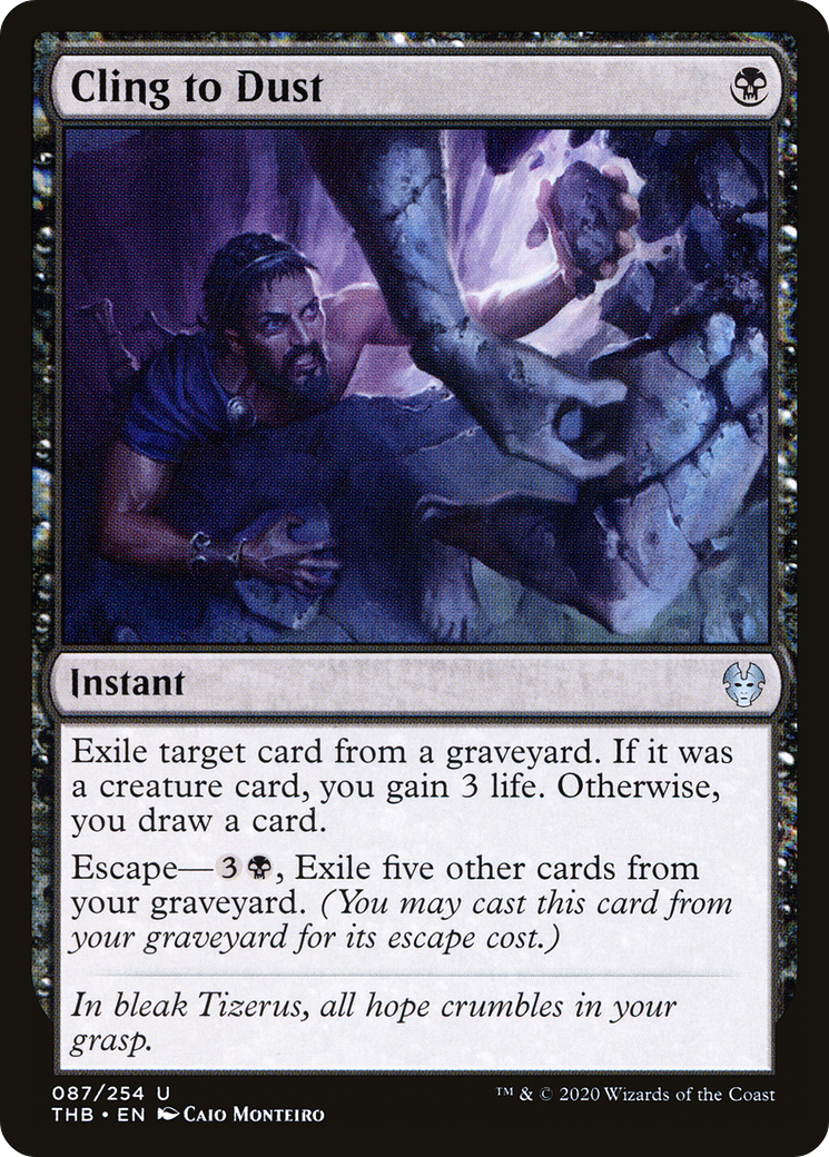 Cling to Dust (87) [Theros Beyond Death] - Deck Out Gaming