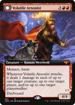Volatile Arsonist (Extended Art) (382) [Innistrad: Crimson Vow] - Deck Out Gaming