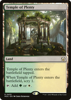 Temple of Plenty (435) [March of the Machine Commander] - Deck Out Gaming