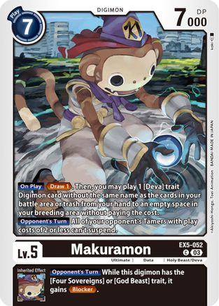 Makuramon (EX5-052) [Animal Colosseum] - Deck Out Gaming