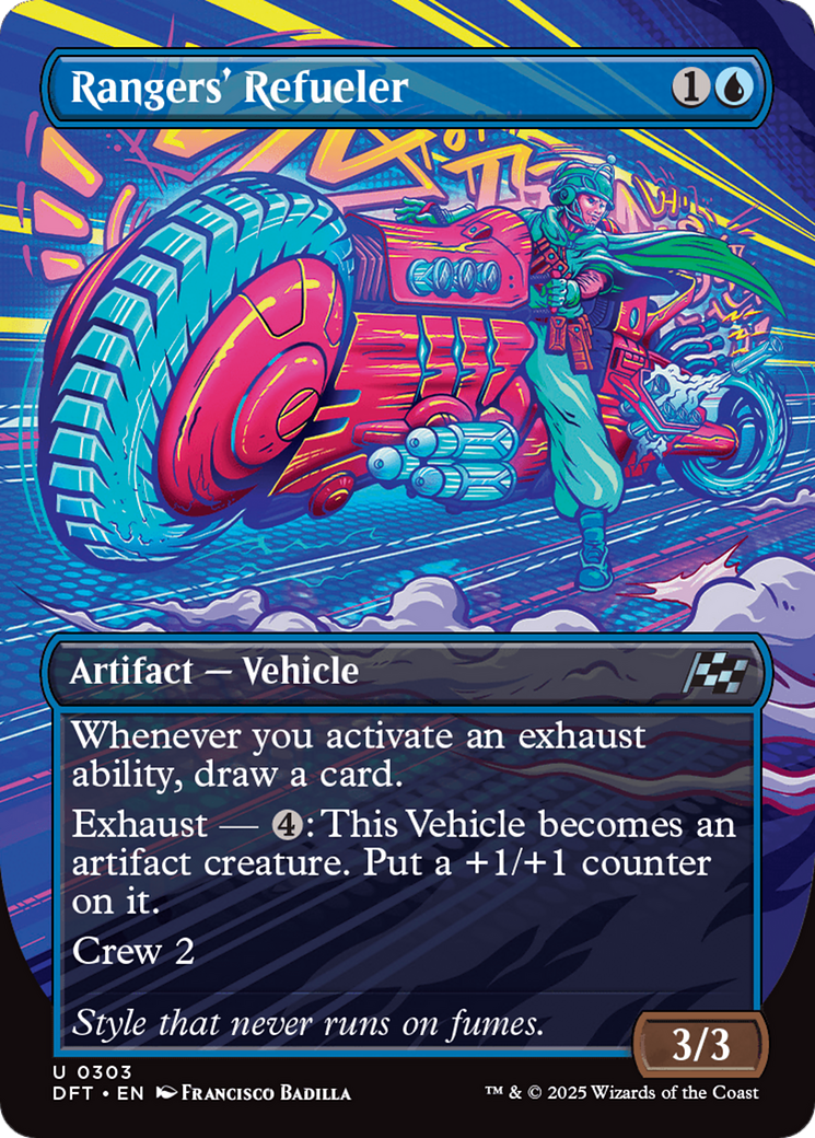 Rangers' Refueler (Borderless) (303) [Aetherdrift] - Deck Out Gaming