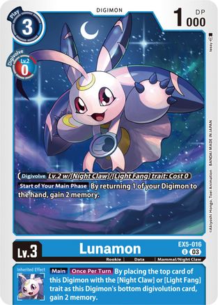 Lunamon (EX5-016) [Animal Colosseum] - Deck Out Gaming