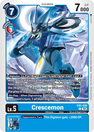 Crescemon (EX5-020) [Animal Colosseum] - Deck Out Gaming