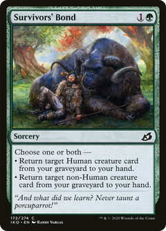Survivors' Bond (172) [Ikoria: Lair of Behemoths] foil - Deck Out Gaming
