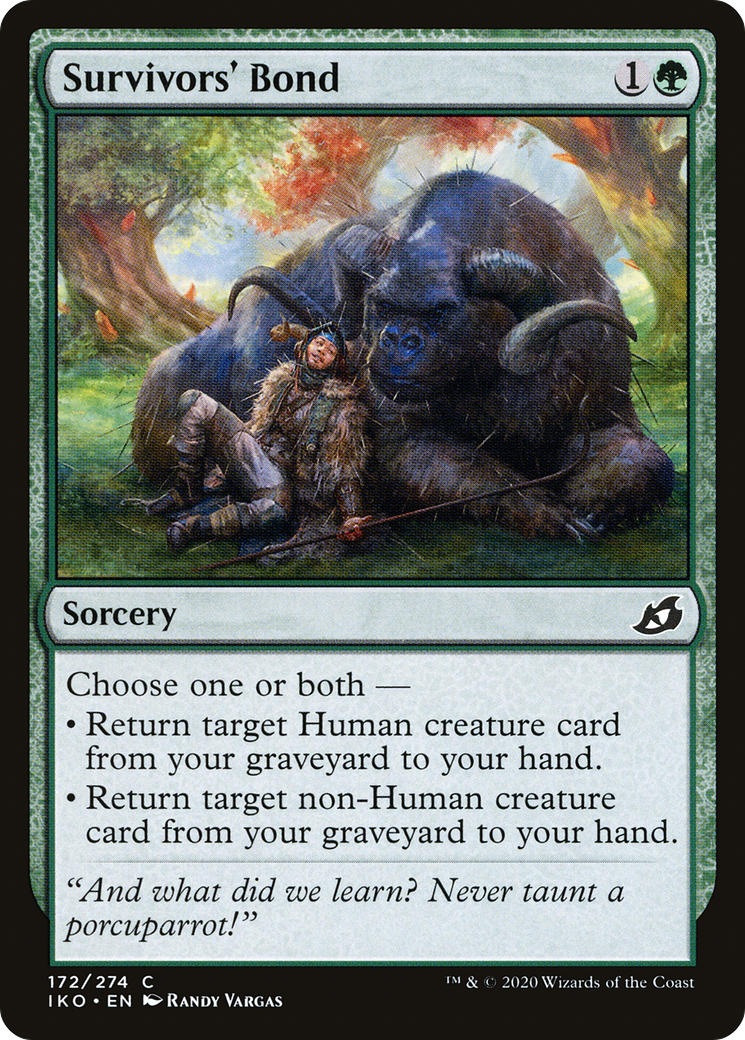 Survivors' Bond (172) [Ikoria: Lair of Behemoths] - Deck Out Gaming