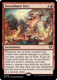 Descendants' Fury (736) [Commander Masters] - Deck Out Gaming